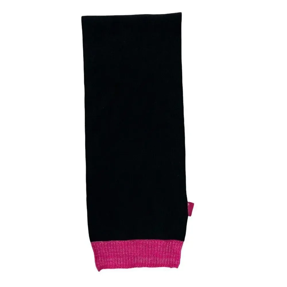 MINNIE MOUSE DISNEY Knit Winter Beanie Hat Scarf Set One Size